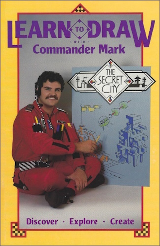 Book Cover - Learn to Draw with Commander Mark (1985)